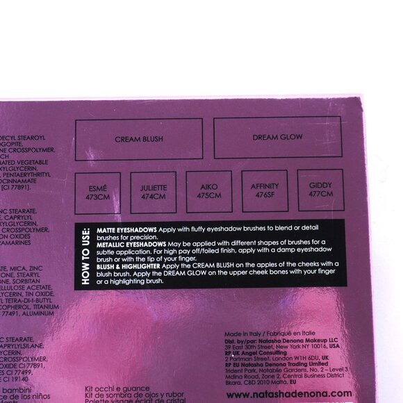 Natasha Denona Love Face Pallete - Romantic Eye & Cheek Essentials - NEW - Picture 8 of 9